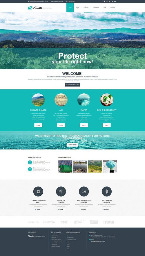 十大國外能源與環(huán)保公司網(wǎng)頁設計案例解析